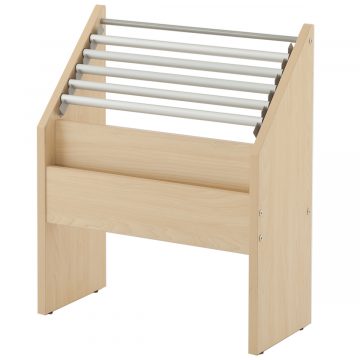 【法人様限定】送料無料 木製新聞掛け スナップタイプ ナチュラル SHSK-001NJ