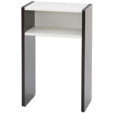 【法人様限定】送料無料 木製テレフォンテーブル ダークⅡ SHWA-002DB2