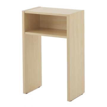 【法人様限定】送料無料 木製テレフォンテーブル ナチュラル SHWA-002NJ