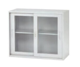 【法人様限定】送料無料 新品 KDS単体書庫 A4対応2段アクリル扉 KDS-2A4AC キャビネット 書庫 ホワイト ニューグレー ブラック W880×D400×H750 アクリル扉 オフィス 事務所 - 画像 (2)