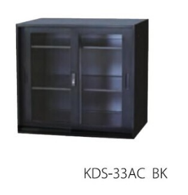 【法人様限定】送料無料 新品 KDS単体書庫 33アクリル扉 KDS-33AC キャビネット 書庫 ホワイト ニューグレー ブラック W880×D400×H880 アクリル扉 オフィス 事務所 - 画像 (3)