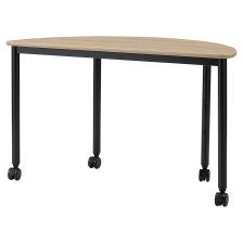 【法人様限定】送料無料 新品 ARF コンバインテーブル BKフレ-ム 半円 ARF-BSE ブラック フォレスト W1200×D600×H720 テーブル オフィス 在庫多数