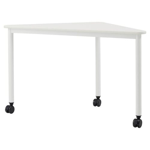 【法人様限定】送料無料 新品 ARF コンバインテーブル WHフレ-ム 三角形 ARF-WIT ホワイト ナチュラル W1200×D600×H720 オフィス テーブル