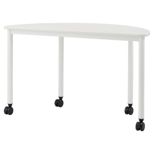 【法人様限定】送料無料 新品 ARF コンバインテーブル WHフレ-ム 半円