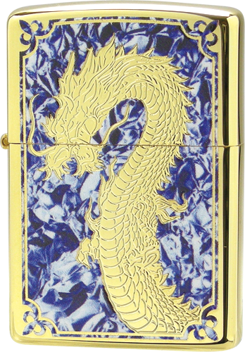 【限定88個生産】 ZIPPO ライター オイルライター GP-DRAGON 88シリーズ ドラゴン 龍 シリアルナンバー入り 両面加工 竜 dragon ジッポ 限定品 金タンク ゴールド メンズ ギフト プレゼント クリスマス GP-DRAGON88 C 【新品】 【送料無料】 - 画像 (2)