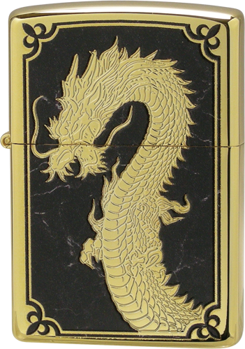 【限定88個生産】 ZIPPO ライター オイルライター GP-DRAGON 88シリーズ ドラゴン 龍 シリアルナンバー入り 両面加工 竜 dragon ジッポ 限定品 金タンク ゴールド メンズ ギフト プレゼント クリスマス GP-DRAGON88 D 【新品】 【送料無料】 - 画像 (2)