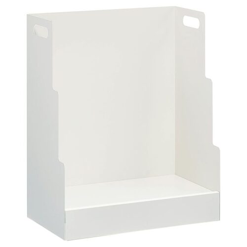 【法人様限定】送料無料 新品 パ-ソナルワゴン IZW-45 W450×D260×H550 ホワイト ブラック オフィス デスク周辺 収納