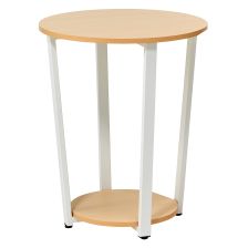 【法人様限定】送料無料 新品 MDRセンターテーブル MDR-600 ナチュラル ホワイト フォレスト ブラック W600×D600×H720 オフィス テーブル ロビー