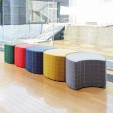 【法人様限定】送料無料 新品 MGMロースツールソファEランク MGM-600 カラー多数 W600×D600×H400 ソファ オフィス ロビー スツール