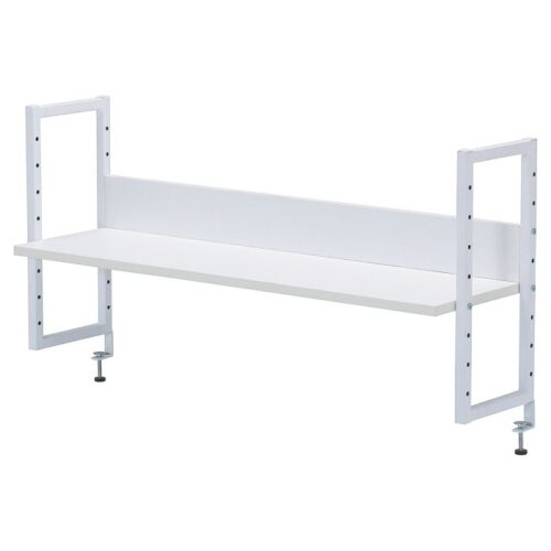 【法人様限定】送料無料 新品 卓上ラック W1400用 PNR-1400 ホワイト ナチュラル W1378×D280×H460 オフィス ラック デスク周辺