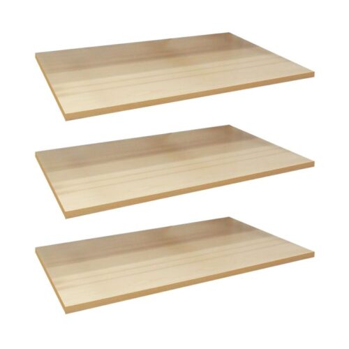 【法人様限定】送料無料 新品 RATイージーラック 棚板木製 3枚組 RAT-3WT NA ナチュラル オフィス 付属品 棚板