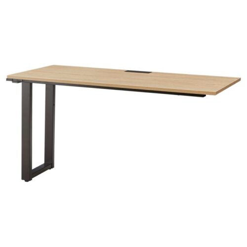 【法人様限定】送料無料 新品 REV 片面デスク 増連set W1400 REV-ZR1460 フォレスト ナチュラル ホワイト ブラック W1400×D600×H720 オフィス デスク