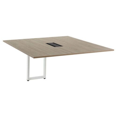 【法人様限定】送料無料 新品 REV 会議テーブル 増連set REV-ZR1212 テーブル フォレスト アッシュ ホワイト ブラック W1200×D600×H720 会議室