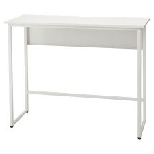 【法人様限定】送料無料 新品 SFD ハイデスク W1200 ホワイトフレーム SFD-H1245 ホワイト ナチュラル W1200×D450×H1000 オフィス デスク