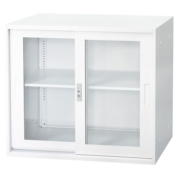 【法人様限定】送料無料 新品 KDS単体書庫 A4対応2段アクリル扉 KDS-2A4AC キャビネット 書庫 ホワイト ニューグレー ブラック W880×D400×H750 アクリル扉 オフィス 事務所