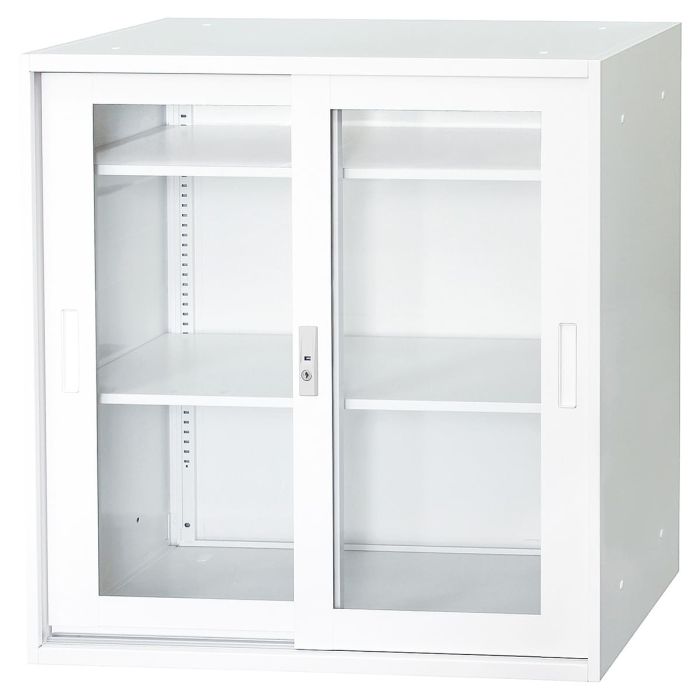 【法人様限定】送料無料 新品 KDS単体書庫 33アクリル扉 KDS-33AC キャビネット 書庫 ホワイト ニューグレー ブラック W880×D400×H880 アクリル扉 オフィス 事務所