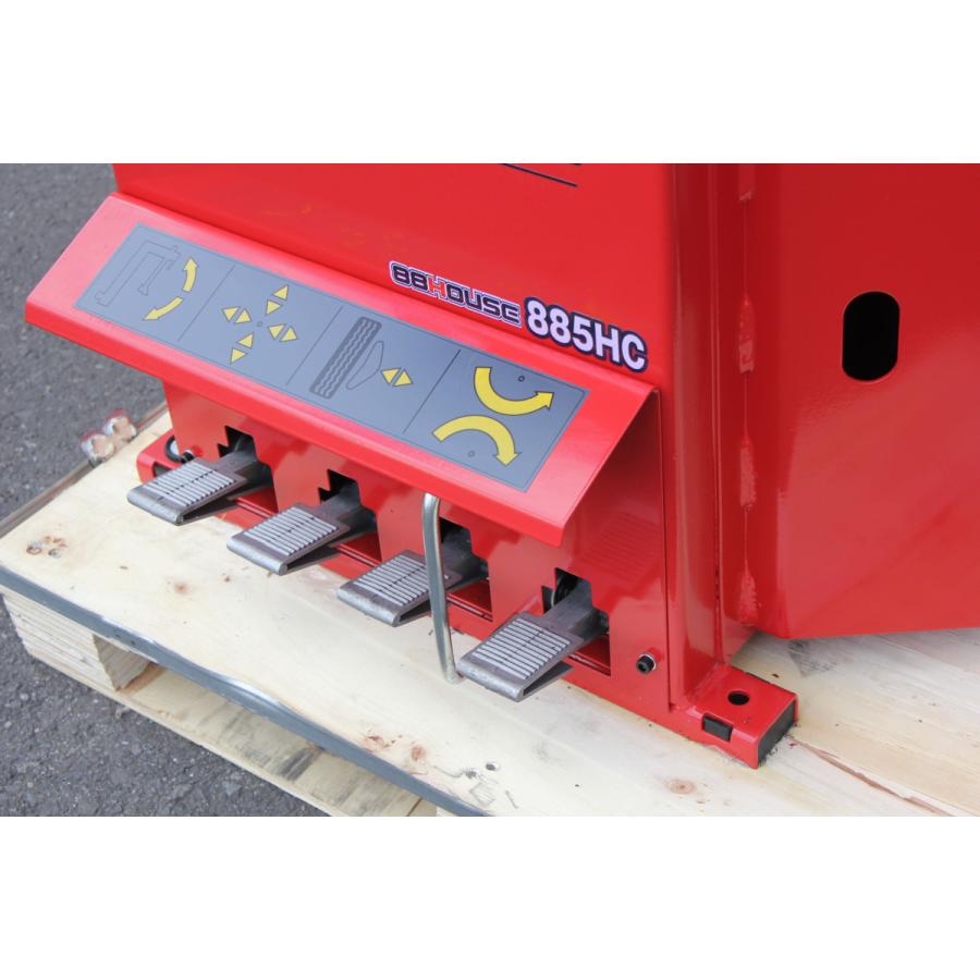 タイヤチェンジャー SKTOKI 885HC 1年部品保証 タイヤ交換 三相200V 整備機器 ホイール タイヤ 脱着 調整 10~20インチ対応 - 画像 (5)