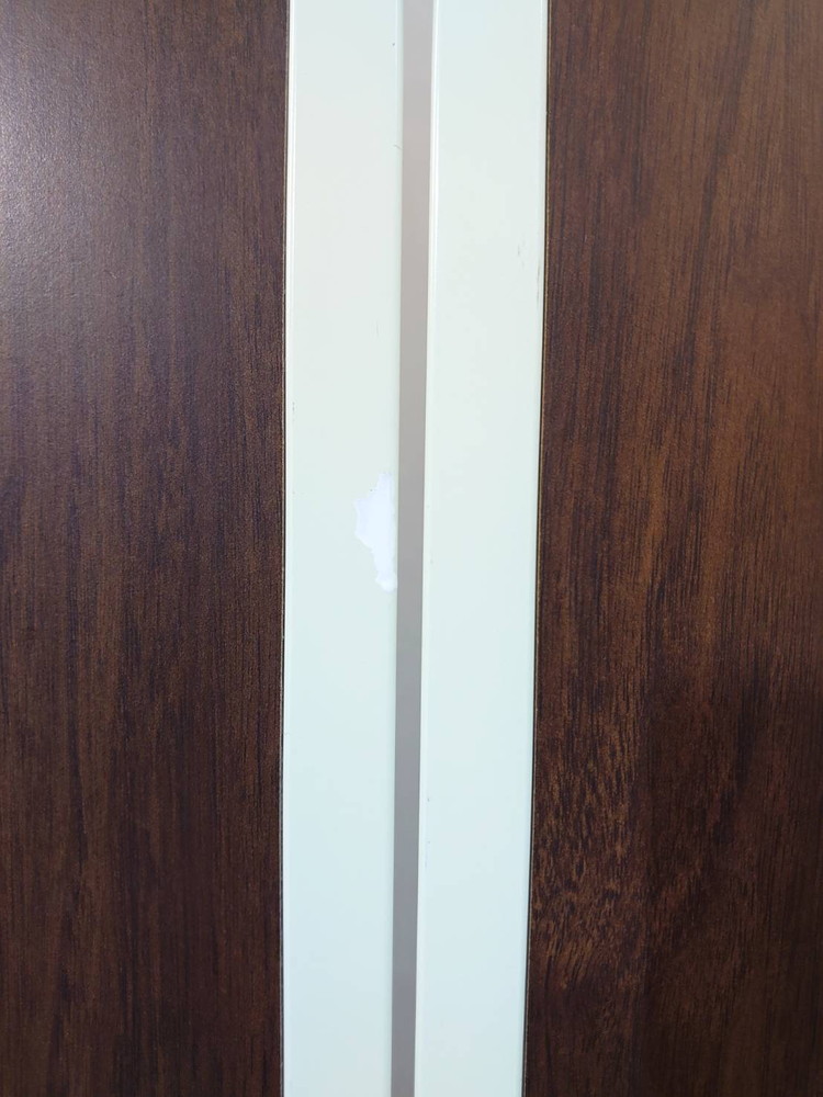 【東京地区限定 送料無料】 3連パーティション パーティション パーテーション 三つ折り 自立式 脚付き 自立パーティション 自立パーテーション キャスター付き キャスター脚 オフィス 衝立 間仕切り ついたて つい立 脚つき ブラウン色 W1865 折りたたみ時W710 【中古オフィス家具】【中古】 - 画像 (9)