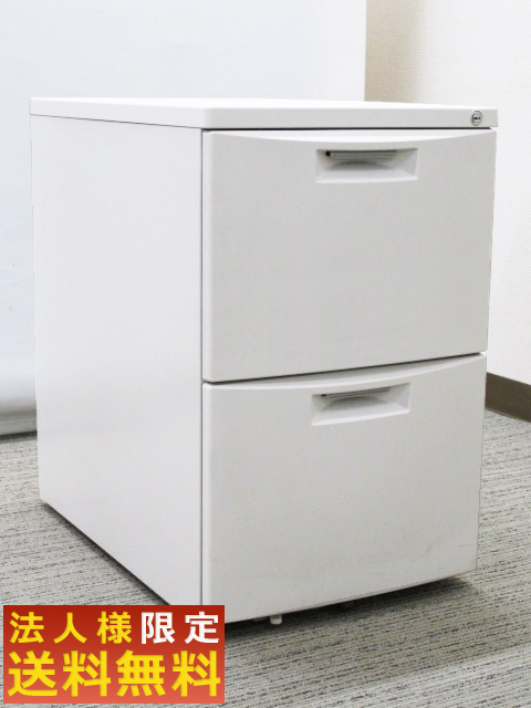 【法人限定送料無料】イトーキ CZ 2段ワゴン サイドワゴン デスクワゴン キャスターワゴン 袖机 脇机【中古オフィス家具】【中古】