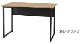 【法人様限定】送料無料 新品 SFD ワークデスク106 SFD-B106 ブラック フォレスト W1000×D600×H700 オフィス デスク