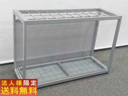 【法人限定送料無料】 傘たて カサたて かさ立て アンブレラスタンド 玄関 レイングッズ 傘立て カサ立て 30人用 30本用【中古オフィス家具】【中古】
