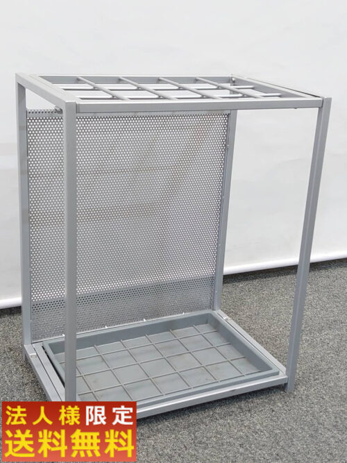 【法人限定送料無料】 傘たて カサたて かさ立て アンブレラスタンド 玄関 レイングッズ 傘立て カサ立て 15人用 15本用【中古オフィス家具】【中古】