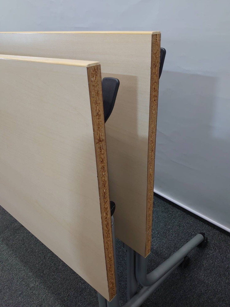 【送料無料 東京地区限定】【8台あり】4台セット オカムラ ネスティア 折りたたみテーブル 折り畳みテーブル ミーティングテーブル 会議テーブル スタックテーブル フォールディングテーブル スタッキングテーブル 会議用テーブル - 画像 (12)