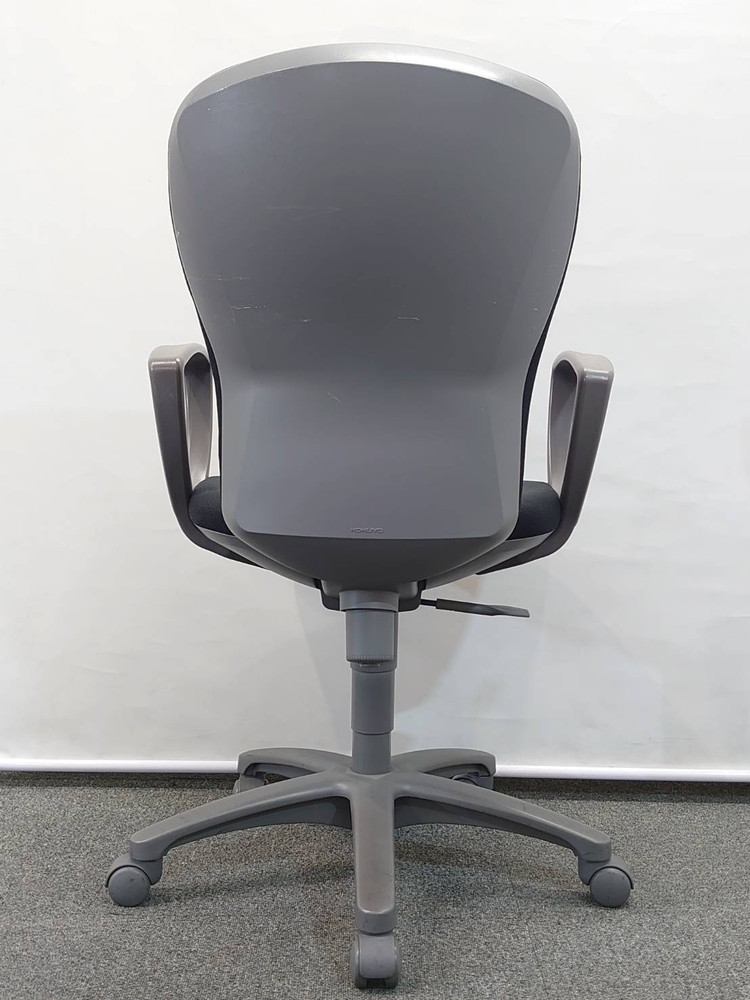 コクヨ レグノ2 オフィスチェア デスクチェア 事務チェア キャスターチェア 事務イス ワークチェア 事務いす ワーキングチェア タスクチェア パソコンチェア 肘付き ひじ付き KOKUYO LEGNO2 国産 【中古オフィス家具】【中古】 - 画像 (4)