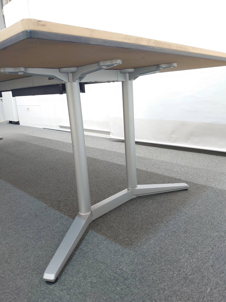 【送料無料 東京地区限定】オカムラ ラティオ ミーティングテーブル 会議テーブル W3200×D1200×H720 オフィス用 テーブル ワークデスク【中古オフィス家具】【中古】 - 画像 (6)