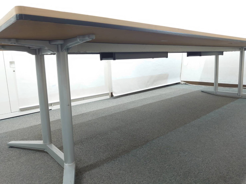 【送料無料 東京地区限定】オカムラ ラティオ ミーティングテーブル 会議テーブル W3200×D1200×H720 オフィス用 テーブル ワークデスク【中古オフィス家具】【中古】 - 画像 (7)