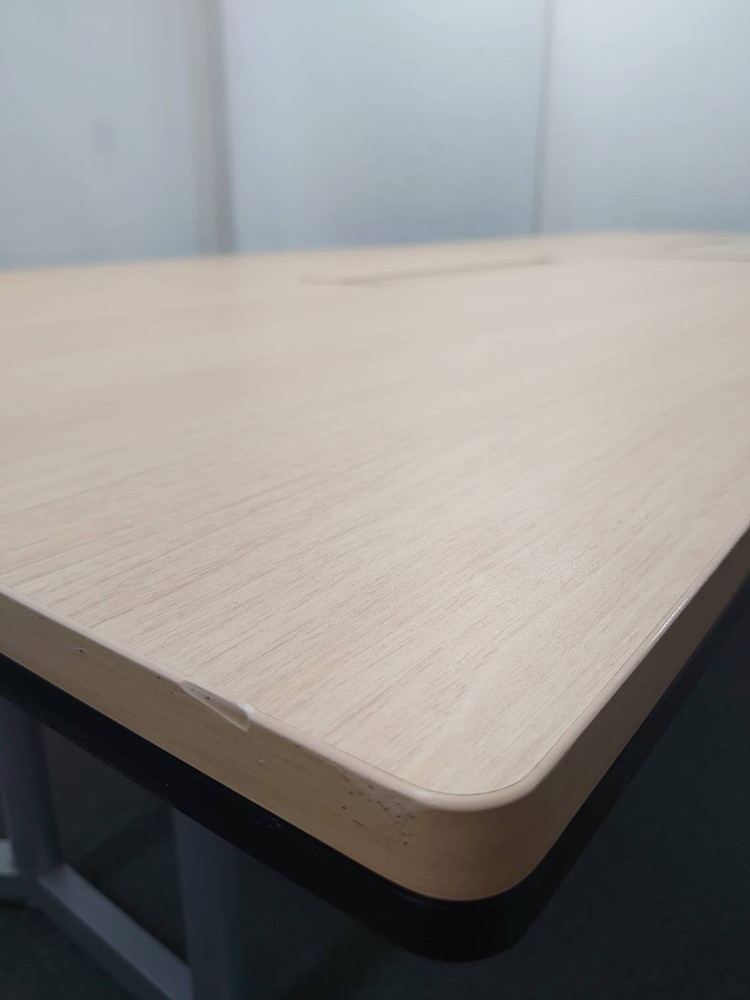 【送料無料 東京地区限定】オカムラ ラティオ ミーティングテーブル 会議テーブル W3200×D1200×H720 オフィス用 テーブル ワークデスク【中古オフィス家具】【中古】 - 画像 (8)