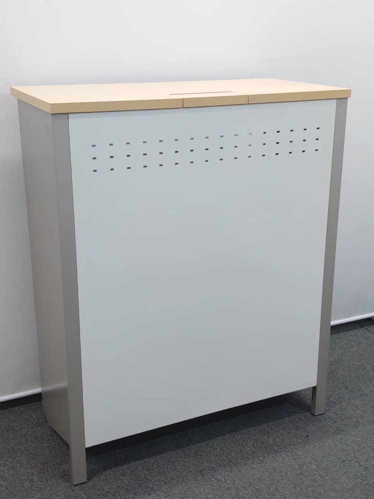 イトーキ カウンター ハイカウンター 受付台 教卓 演台 インフォメーションカウンター 受付カウンター W900 D450 H1100 受け付けカウンター 窓口カウンター 案内台 案内カウンター オフィス用カウンター 事務用カウンター 無人カウンター ホワイト色 ITOKI【中古オフィス家具】【中古】