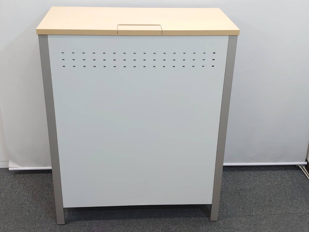 イトーキ カウンター ハイカウンター 受付台 教卓 演台 インフォメーションカウンター 受付カウンター W900 D450 H1100 受け付けカウンター 窓口カウンター 案内台 案内カウンター オフィス用カウンター 事務用カウンター 無人カウンター ホワイト色 ITOKI【中古オフィス家具】【中古】 - 画像 (3)