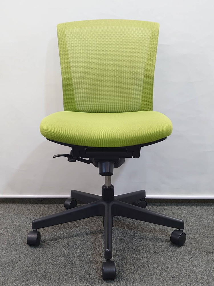 【送料無料 地域限定】4脚セット オフィスチェア メッシュチェア デスクチェア 事務チェア キャスターチェア PCチェア OAチェア コクヨ バリシア【中古オフィス家具】【中古】 - 画像 (5)