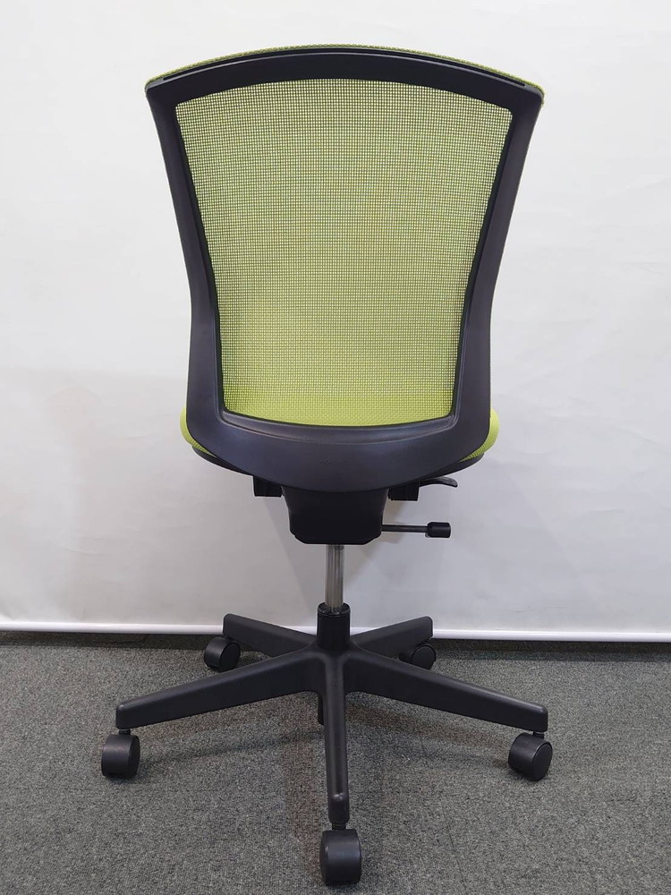 【送料無料 地域限定】4脚セット オフィスチェア メッシュチェア デスクチェア 事務チェア キャスターチェア PCチェア OAチェア コクヨ バリシア【中古オフィス家具】【中古】 - 画像 (6)