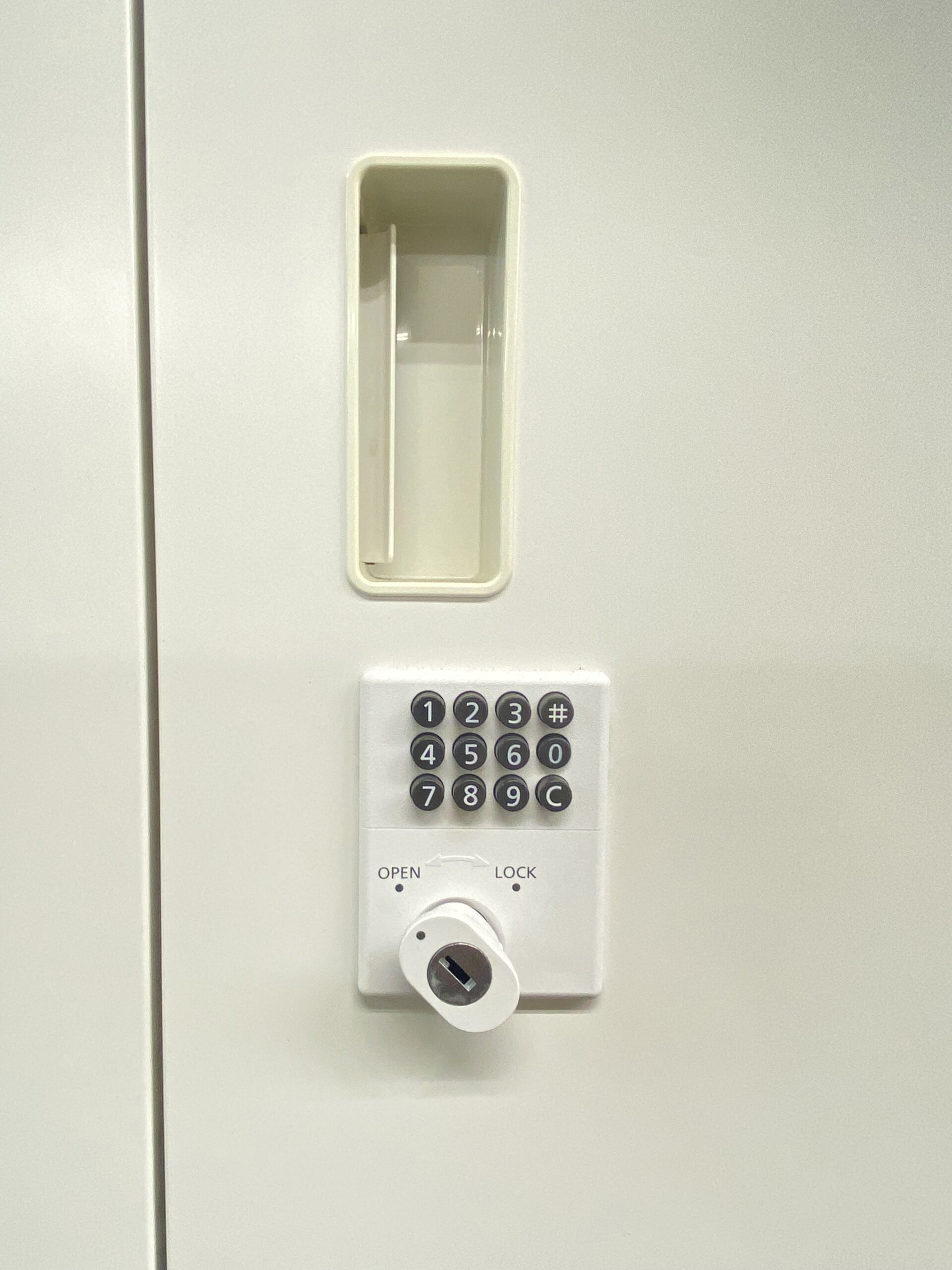 イトーキ シンライン プッシュボタン錠 プッシュボタン式 上下書庫 両開き書庫 ラテラル書庫 キャビネット ユニット書庫 本棚 書棚 スチール書庫 収納庫 保管庫【中古オフィス家具】【中古】 - 画像 (3)