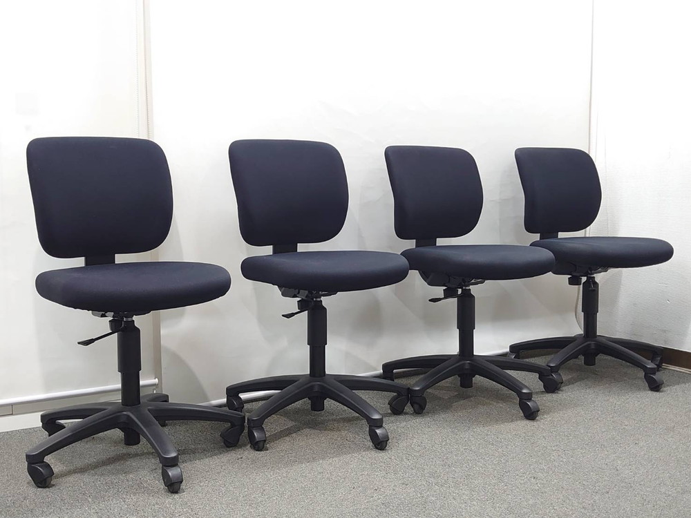 【送料無料 地域限定】【在庫104脚あり】10脚セット コクヨ イーザ オフィスチェア デスクチェア 事務チェア キャスターチェア 事務イス ワークチェア【中古オフィス家具】【中古】 - 画像 (6)