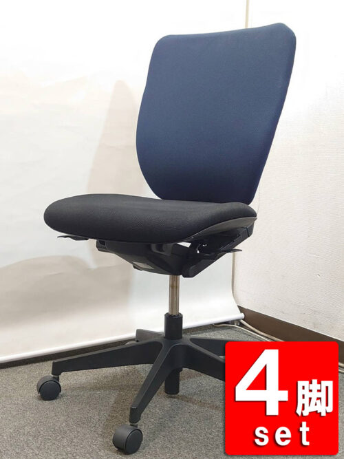 【送料無料 地域限定】【在庫200脚以上あり】 4脚セット イトーキ プラオ オフィスチェア デスクチェア 事務チェア キャスターチェア 事務イス ワークチェア 事務椅子 事務いす オフィスチェアー 事務用チェア パソコンチェア ワーキングチェア 国産【中古オフィス家具】【中古】