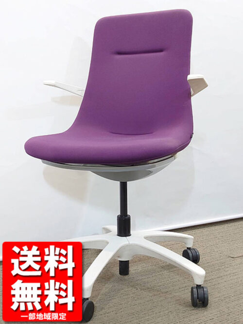 【送料無料 地域限定】 オフィスチェア デスクチェア 事務チェア キャスターチェア 事務イス  ITOKI イトーキ MOVU モーブ 国産 肘付き OAチェア タスクチェア パソコンチェア 【中古オフィス家具】【中古】