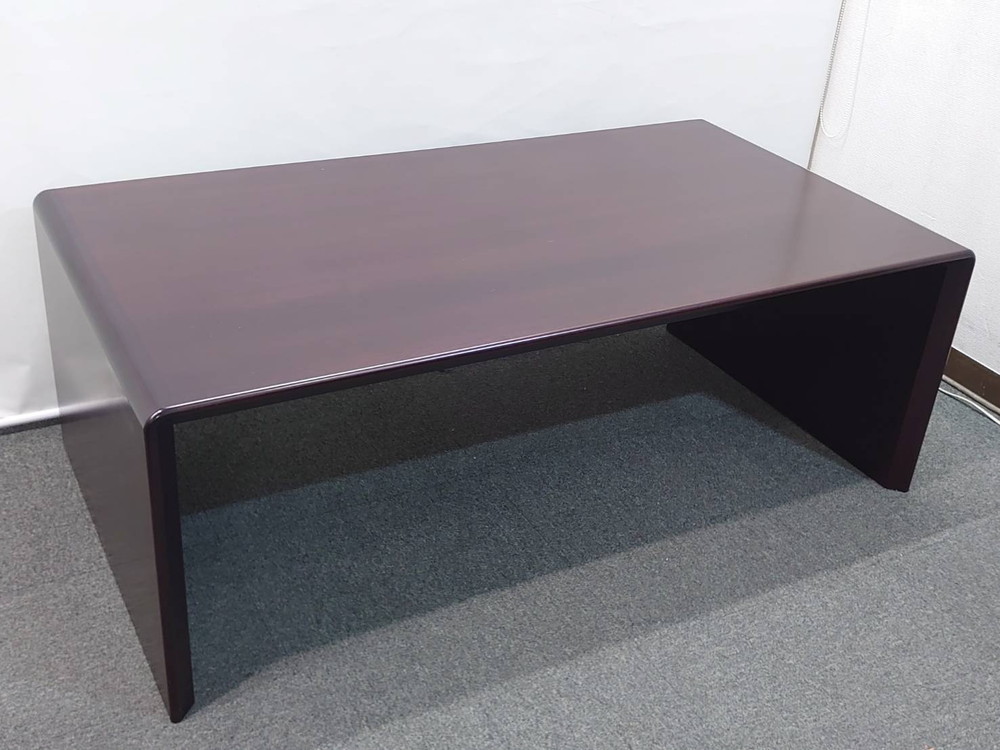 【送料無料 東京地区限定】 イトーキ 応接セット 5点セット 4人用 1人掛けソファ×4 テーブル ソファセット 応接家具 応接用セット 応接用ソファ ブラック色 革張り アームソファ 役員室 会議室 応接室 応接ソファ 役員ソファセット XAシリーズ 【中古オフィス家具】【中古】 - 画像 (13)