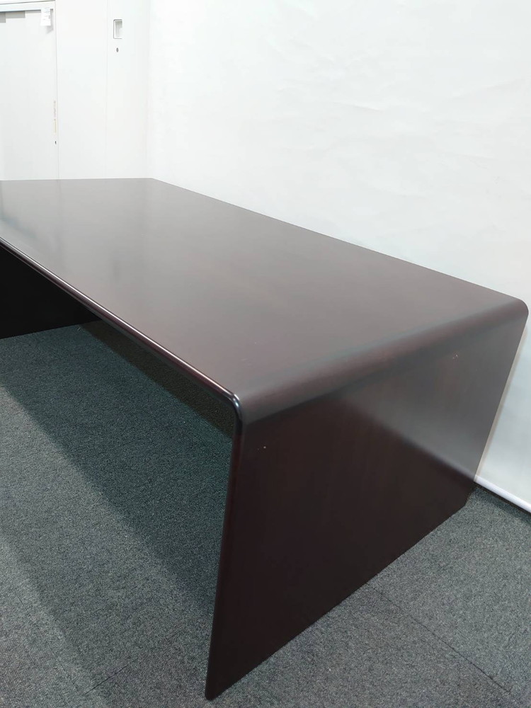 【送料無料 東京地区限定】 イトーキ 応接セット 5点セット 4人用 1人掛けソファ×4 テーブル ソファセット 応接家具 応接用セット 応接用ソファ ブラック色 革張り アームソファ 役員室 会議室 応接室 応接ソファ 役員ソファセット XAシリーズ 【中古オフィス家具】【中古】 - 画像 (14)