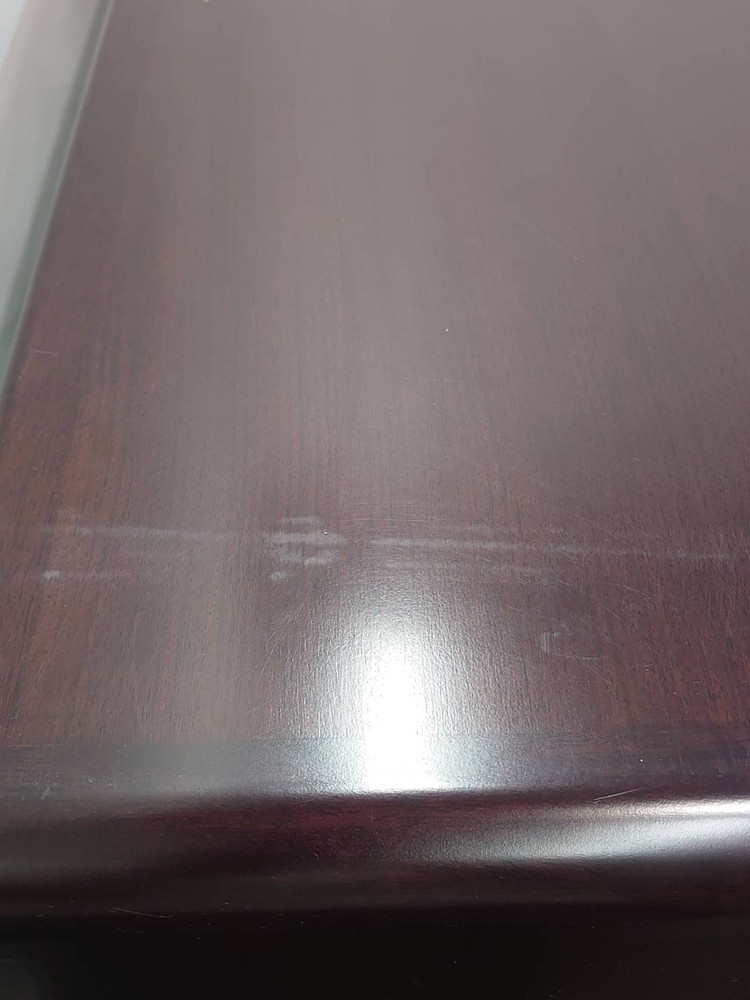 【送料無料 東京地区限定】 イトーキ 応接セット 5点セット 4人用 1人掛けソファ×4 テーブル ソファセット 応接家具 応接用セット 応接用ソファ ブラック色 革張り アームソファ 役員室 会議室 応接室 応接ソファ 役員ソファセット XAシリーズ 【中古オフィス家具】【中古】 - 画像 (15)